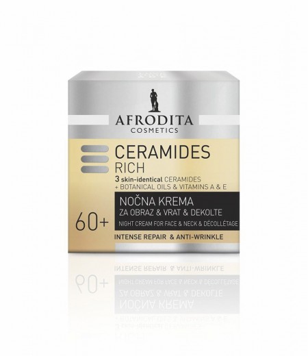 Afrodita Cosmetics - Ceramides 60+ krem na noc