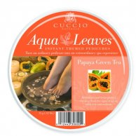 CUCCIO aromatyczne liście wodne do pedicure papaja zielona herbata 1op. 6szt