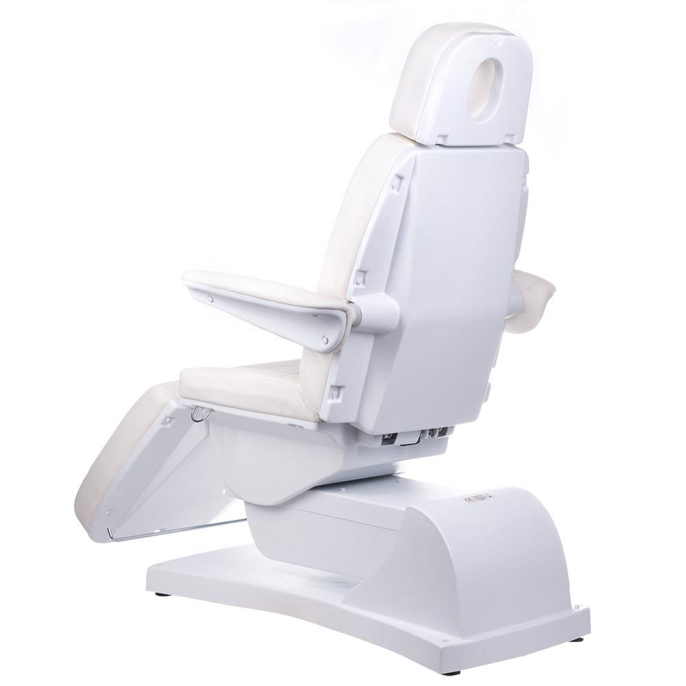 Elektryczny fotel kosmetyczny Bologna BG-228-4 biały