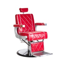 Fotel barberski ODYS BH-31825M Czerwony