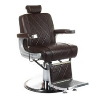 Fotel barberski ODYS BH-31825M Brązowy