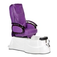 Fotel do pedicure z masażem BR-3820D Fioletowy