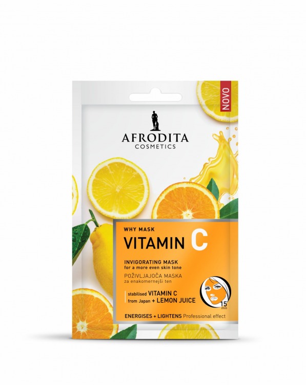 Kozmetika Afrodita - WHY MASK Vitamin C 2x6ml