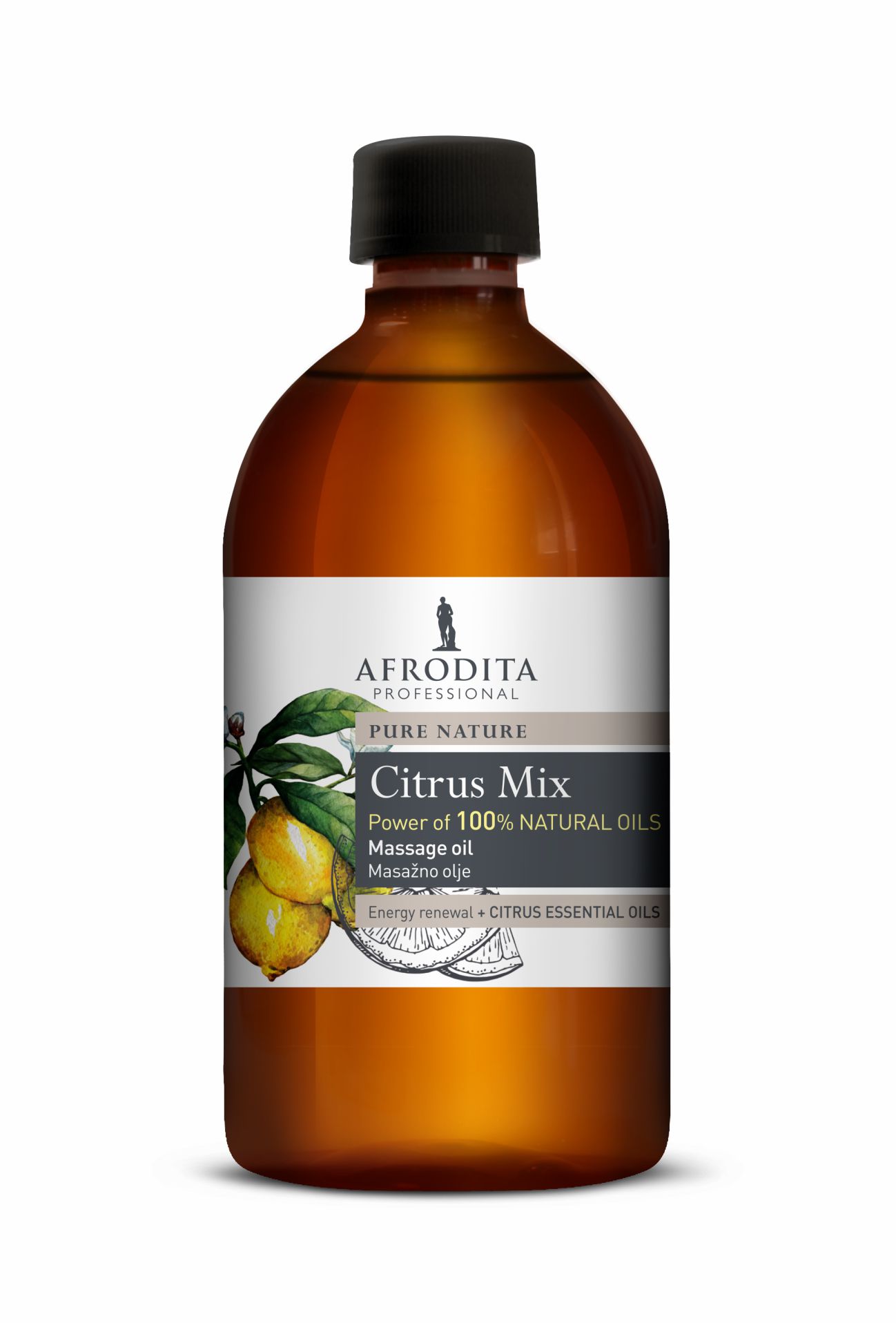 Kozmetika Afrodita - Olej do masażu 500 ml - Citrus mix