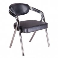 Krzesło do poczekalni BD-4511 czarne