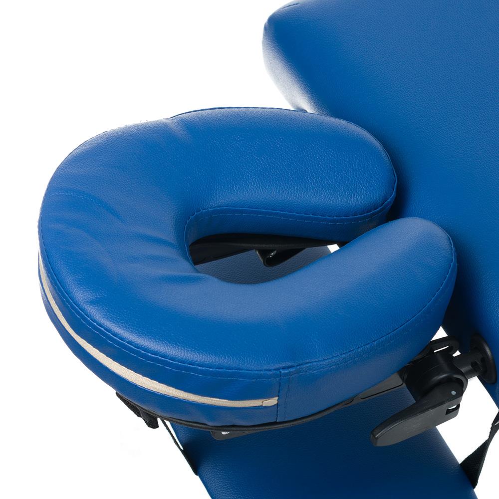 Stół, składane łóżko do masażu i rehabilitacji BS-723 - kolor niebieski